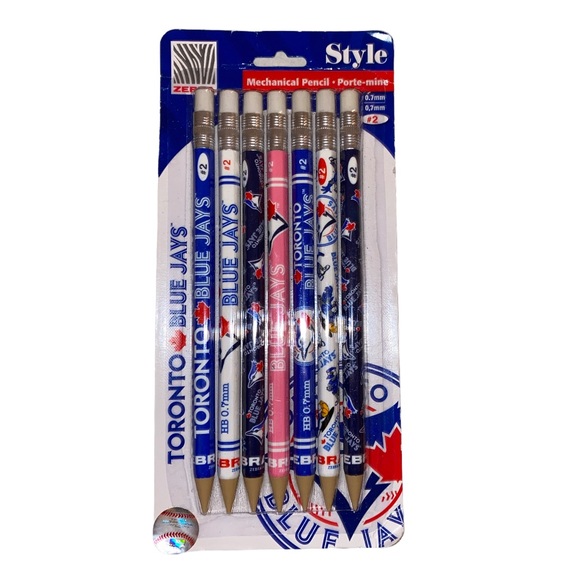 💰 SOLD 💰 FREE Add On Item ! - Six Pack of Toronto Blue Jays Pencils ! - Picture 1 of 4